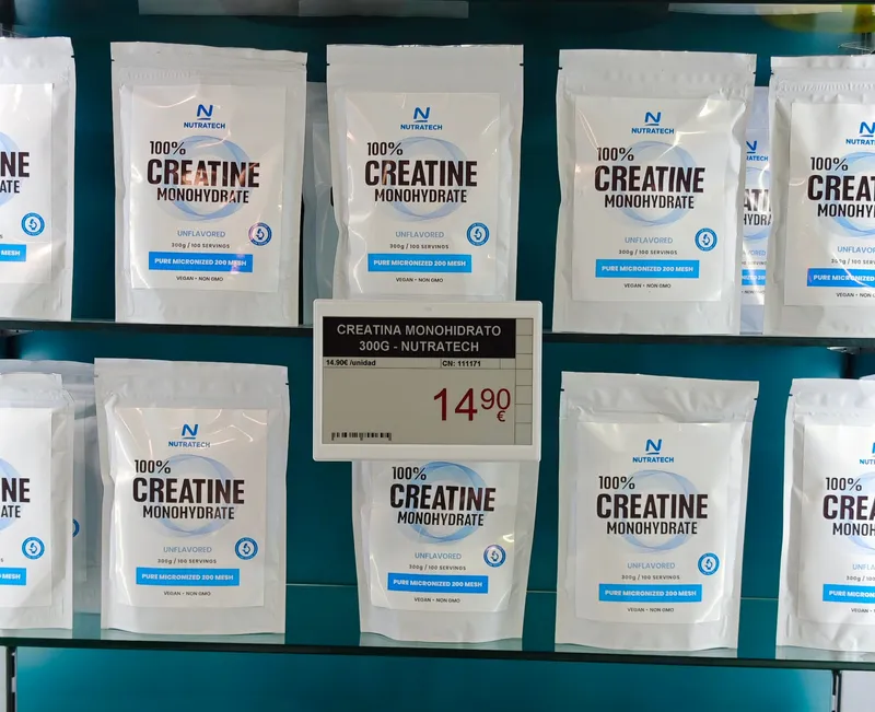 Creatina Monohidrato Nutratech 300g en Farmacia Alemán Murcia — 14,90€